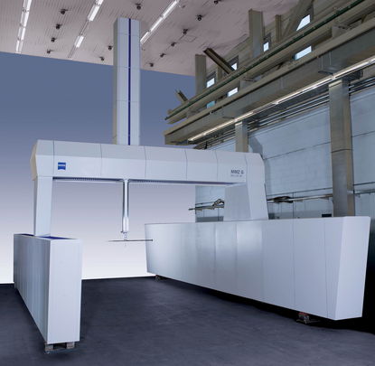 Carl Zeiss suministra la mayor máquina MMZ G de medición por coordenadas