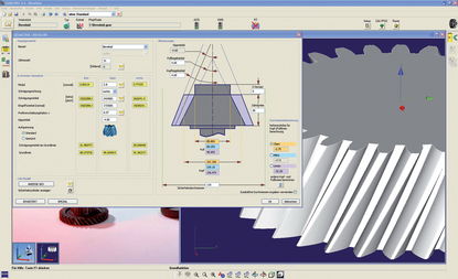 Software para la medición optimizada de engranajes