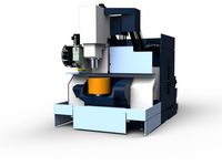 Máquina de 5 ejes con interfaz gráfica interactiva
