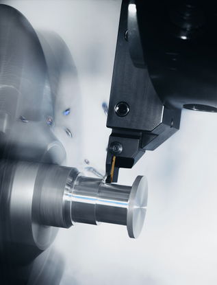 Plaquitas de doble filo que reducen las rebabas en el torneado