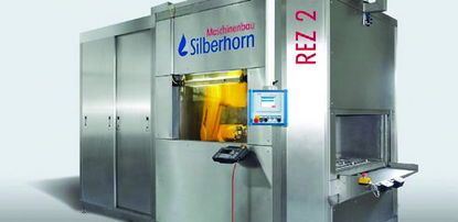 Silberhorn se basa en los robots Stäubli de versión ambientes húmedos