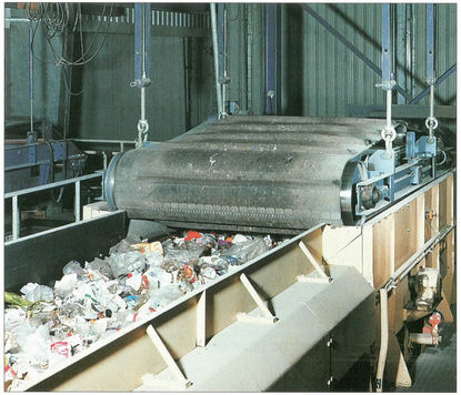 Sistemas de separación magnética para metales férricos