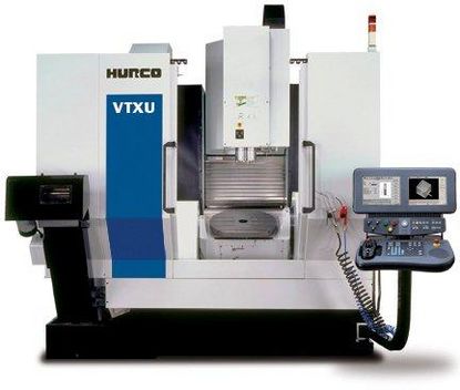 Centro de 5 ejes con mesa rotobasculante