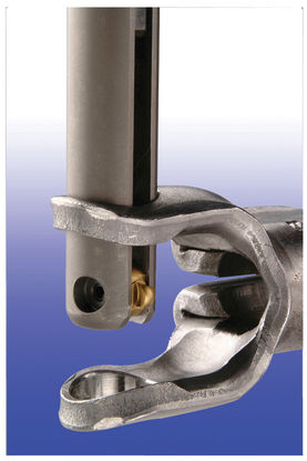 Herramientas que rebaban ambos lados de agujeros pasantes