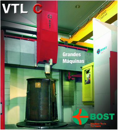 Tornos verticales con diámetros de torneado entre 3.600 y 5.300 mm