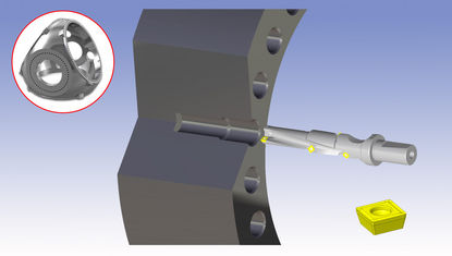 Herramientas para el taladrado de componentes de aerogeneradores