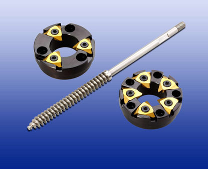 Herramientas y plaquitas para roscado por torbellino