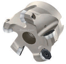 Fresa octogonal con plaquita de corte de 8 filos