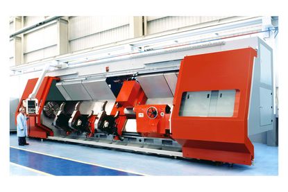 Tornos de bancada inclinada para piezas de gran peso y volumen