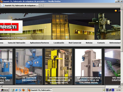 Juaristi lanza una nueva página web