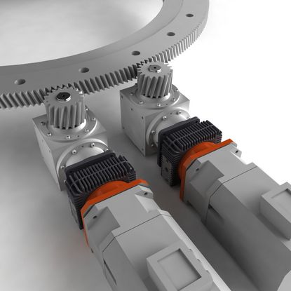 Soluciones para accionamiento de platos de torneado