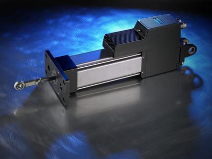 Actuadores lineales o rotativos con electrónica integrada