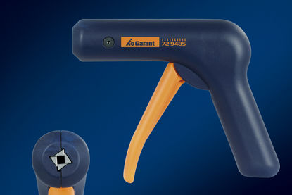 Pistola de engarce funcional y ergonómica