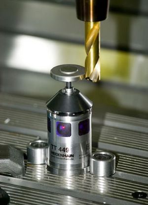 Palpador de herramientas a través de infrarrojos