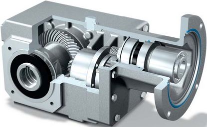 Reductores compactos cónicos inoxidables