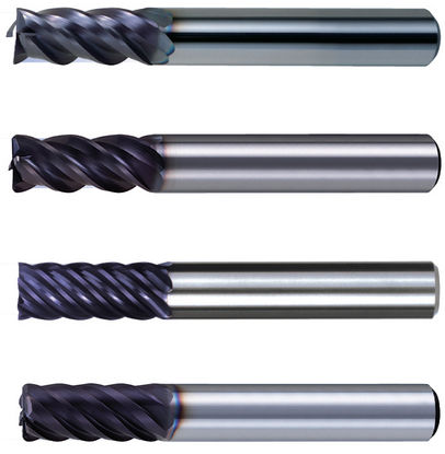 Fresas integrales antivibración