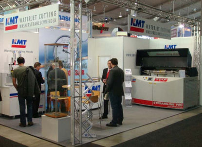 KMT Waterjet triunfa en Blechexpo con su última novedad