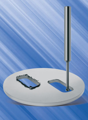 Desbarbado de taladrado en el revés sin cambio de posición de la pieza