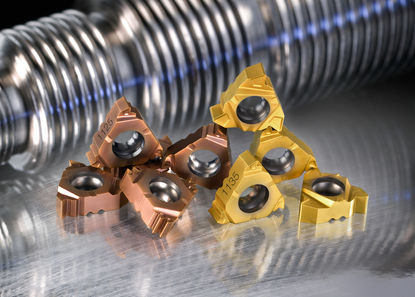 Plaquita de roscado para los materiales más duros