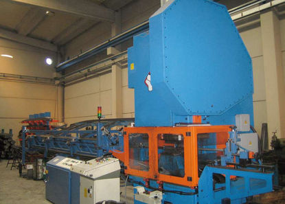 Instalación para fabricación de cuchillas agrícolas