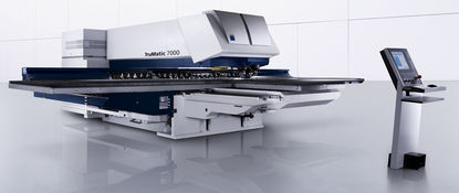 TruMatic 7000 mecaniza chapas de cualquier espesor