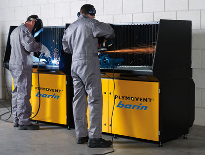 Mesas de aspiración de polvo y humo DraftMax