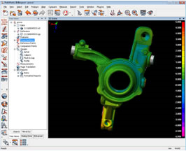 Software de medición 3D de referencia