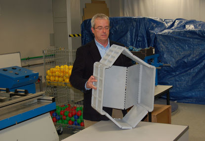 Itene colabora en el desarrollo de una caja que reduce los costes de almacenaje