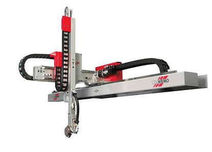 Robots equipados con servo en los tres ejes