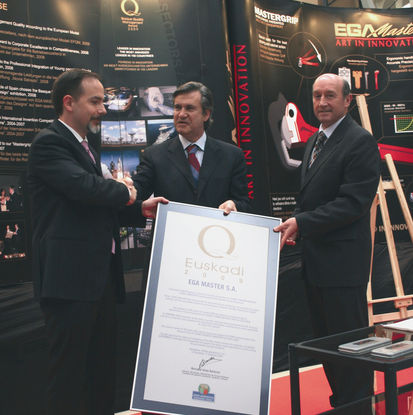 Ega Master recibe la Q Oro