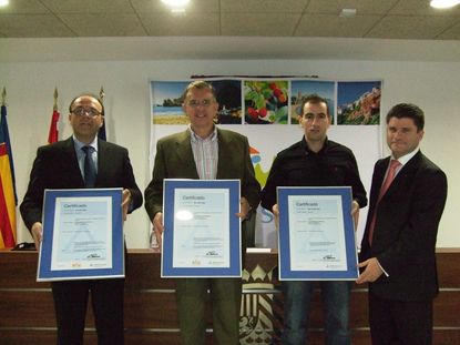 La red de turismo de Finestrat se consolida con la triple certificación de calidad