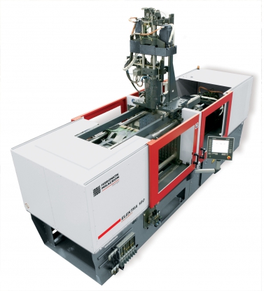 Máquina eléctrica multicomponente para moldeo por inyección