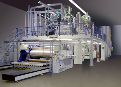 Línea de extrusión de film soplado de Reifenhäuser