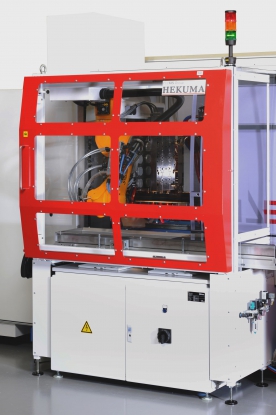 Módulo HekuCell para la automatización del cambio de piezas