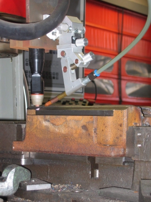 Fresadora con aporte de plasma