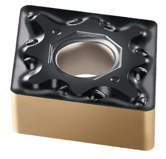 Plaquitas de corte de metal duro con recubrimiento PVD