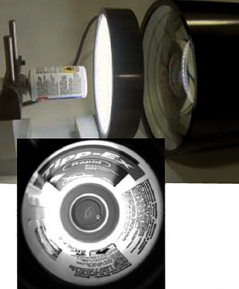 Ópticas pericéntricas para imágenes de 360&deg;