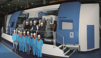 Bost instala una máquina multifuncional Bost T4F en las instalaciones de Tianjin Concord