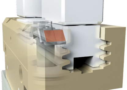 Guía dentada de Schunk para pinzas