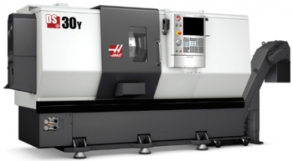 Centro de torneado de doble husillo de Haas