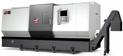 Torno Haas con una capacidad máxima de 648 x 1.118 mm