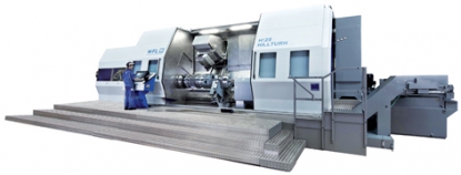 Torno fresador de WFL, robusto, preciso y flexible