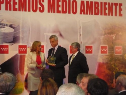 ASEGRE recibe el Premio empresarial de Medio Ambiente de la Comunidad de Madrid
