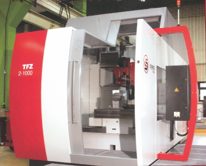 Centros de taladrado y fresado de 4 caras en piezas cúbicas