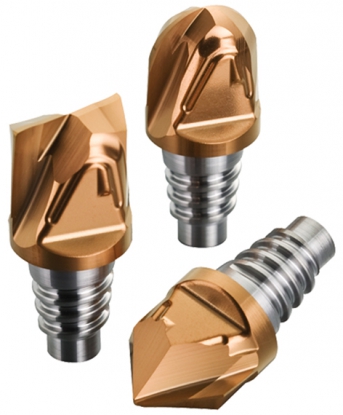 Tres nuevos estilos de plaquitas para fresa de cabeza intercambiable