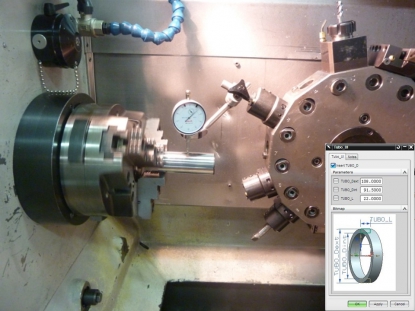 Precisión y puesta a punto del proceso de mecanizado