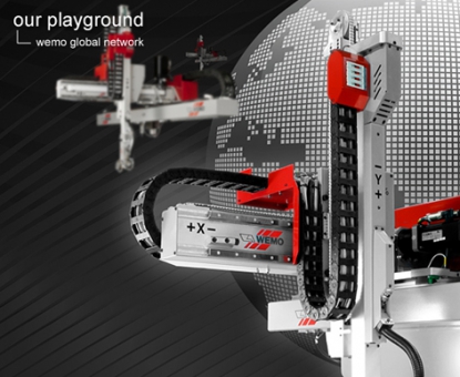 Robots Basic de Wemo, equipados con servo en los tres ejes