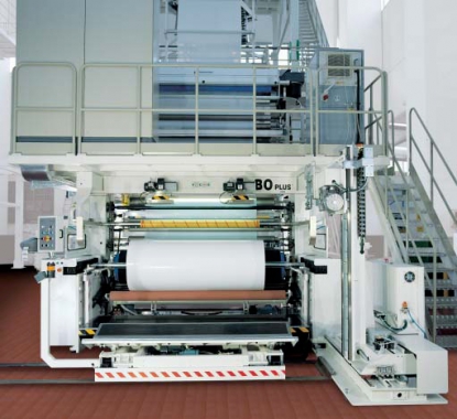 Máquina de soplado periférico/axial de Macchi