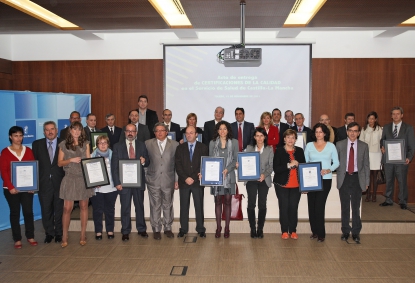 AENOR entrega 12 nuevas certificaciones de calidad al SESCAM
