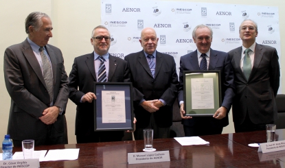INESCOP logra la doble certificación de AENOR en Gestión Ambiental y en I+D+i